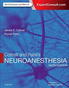 Cottrell and Patel’s Neuroanesthesia, 6ed PDF