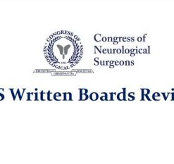 2023 SANS Written Boards Review Course for neurological surgeons 